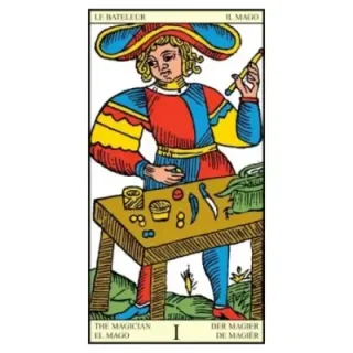 Tarot Of Marseille - Burdel Claude