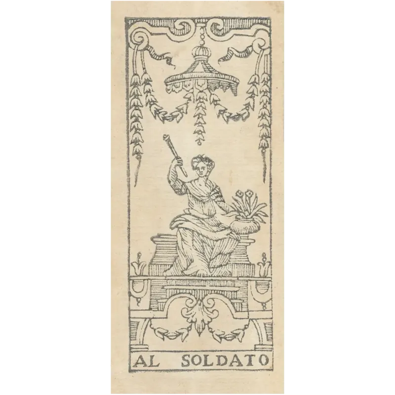 Tarocchino Al Soldato Tarot (Edycja Limitowana)