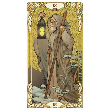 Golden Art Nouveau Tarot - Grand Trumps