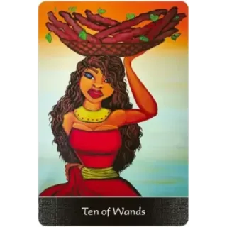 Afro Goddess Tarot Arcanas