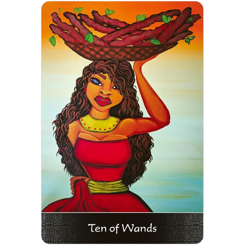 Afro Goddess Tarot Arcanas