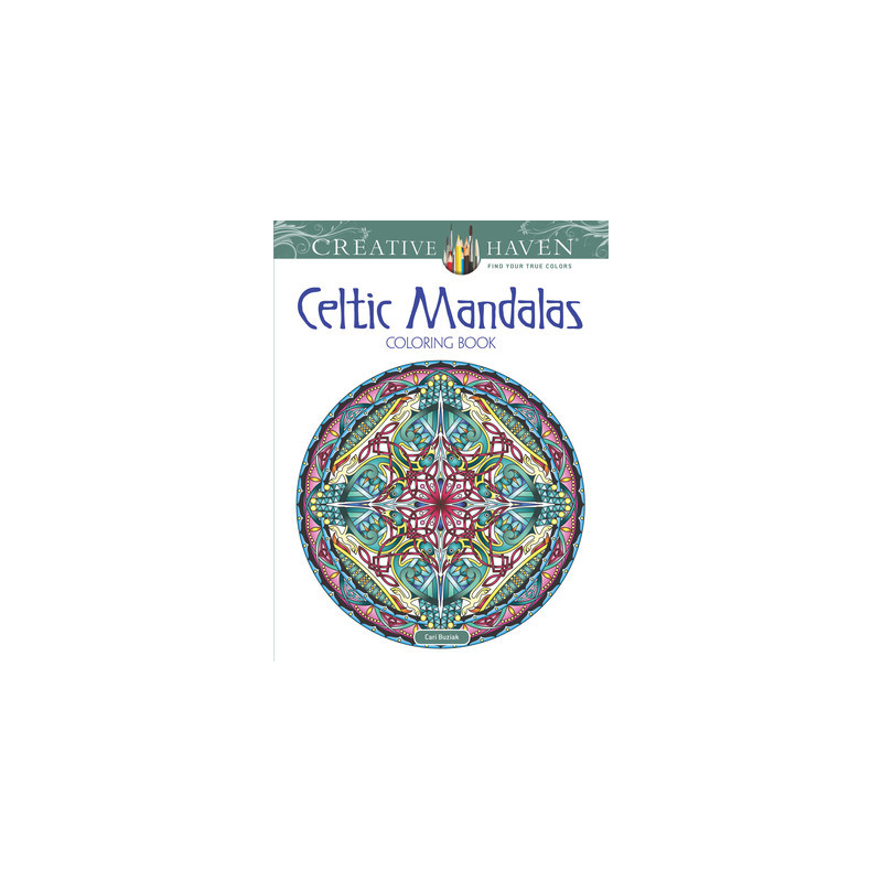 Creative Haven Celtic Mandalas Coloring Book