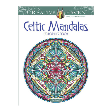 Creative Haven Celtic Mandalas Coloring Book