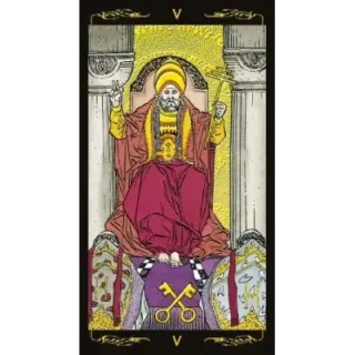 Golden Universal Tarot